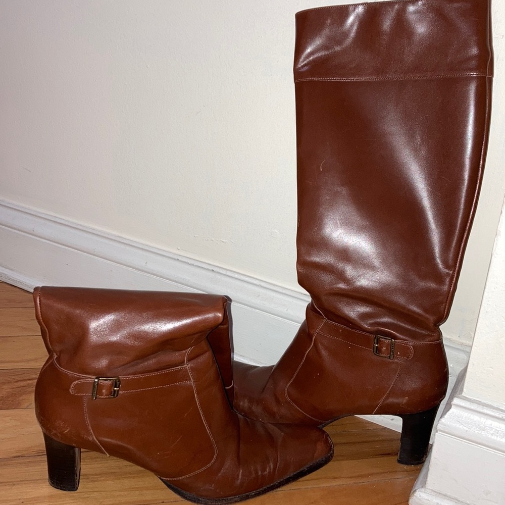 LRL | Lucienne block heel riding boots